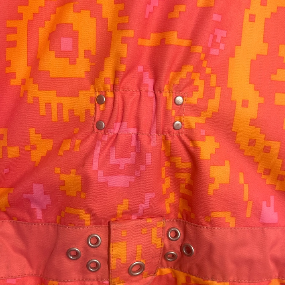 Obermeyer Vibrant Pink and Orange Kids Footie - Picture 11 of 16